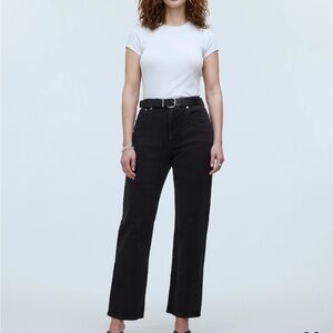 Madewell Curvy 90s straight leg denim
